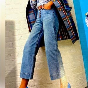 Cabi Palm Beach crop#6282 Jeans - Light Blue